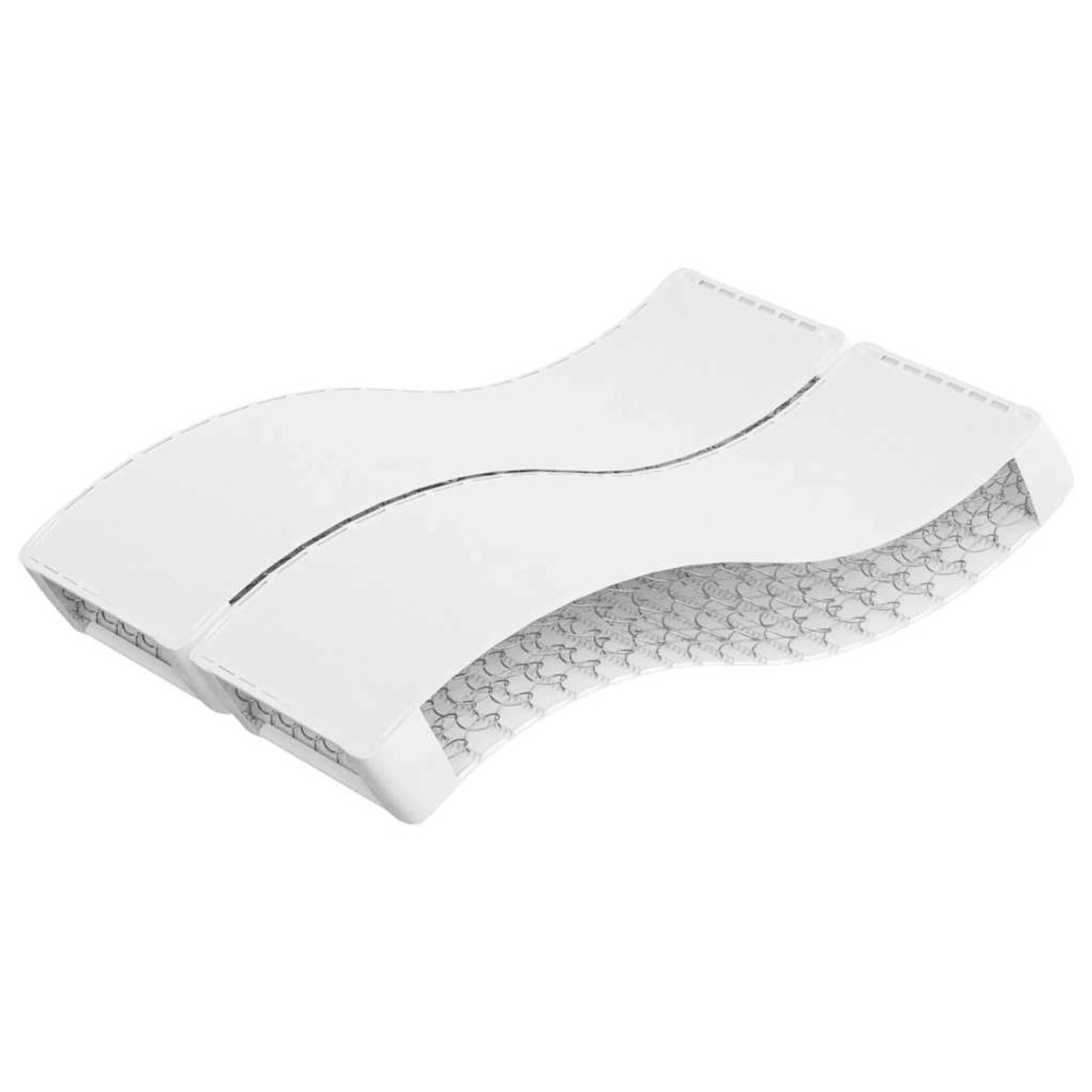 vidaXL Matratze Bonnell-Federkern Mittel 120x200 cm 3206383 günstig online kaufen