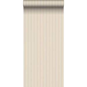Sanders & Sanders Tapete Streifen Gelb Und Beige 53 Cm X 1005 Cm 640705