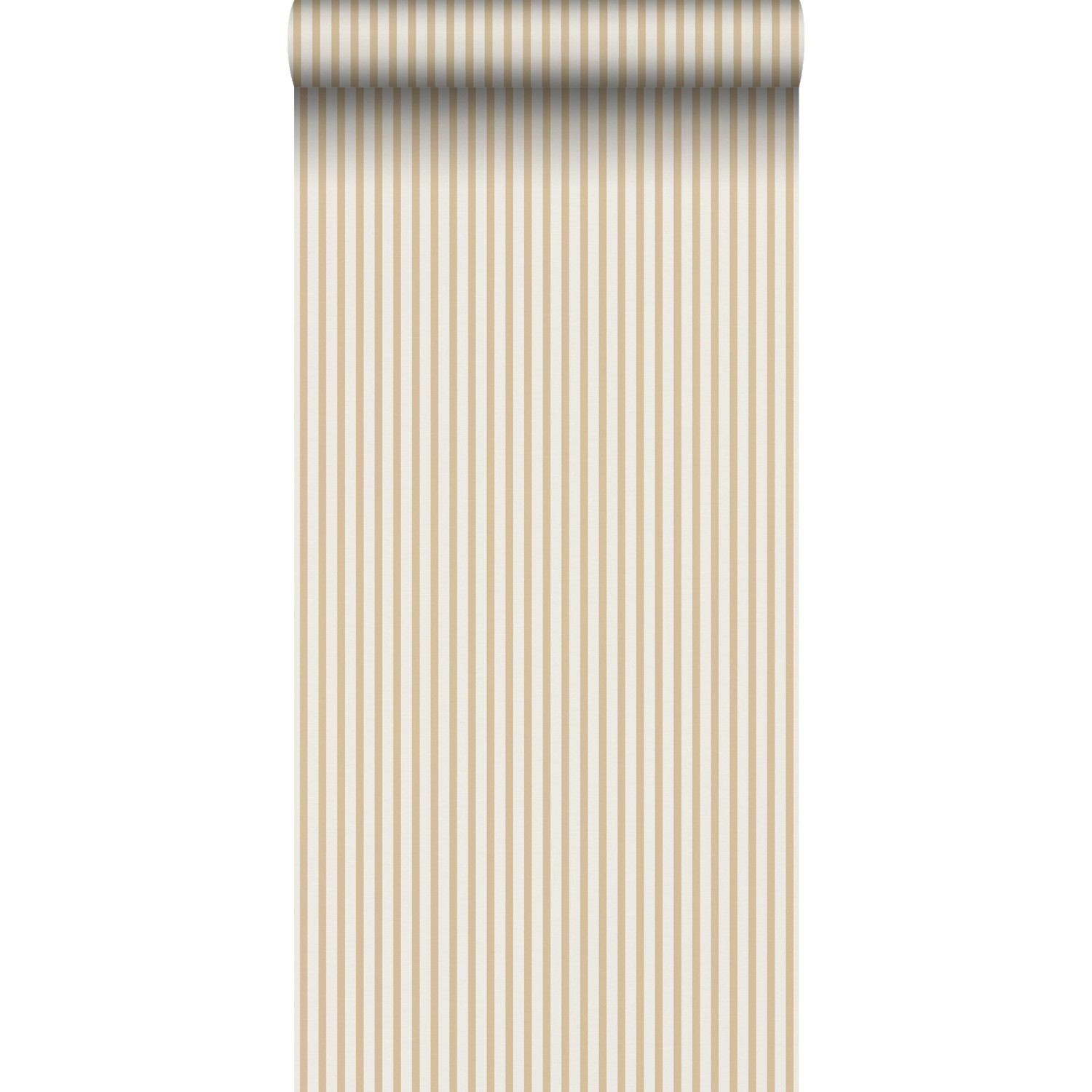 Sanders & Sanders Tapete Streifen Gelb Und Beige 53 Cm X 1005 Cm 640705 günstig online kaufen