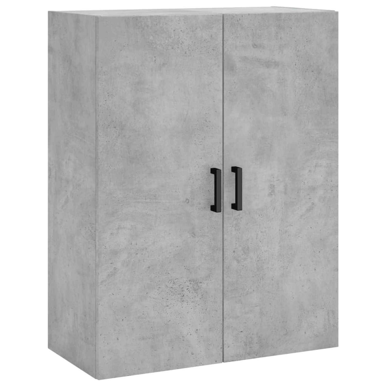 vidaXL Wandschrank Betongrau 69,5x34x90 cm 828424 günstig online kaufen