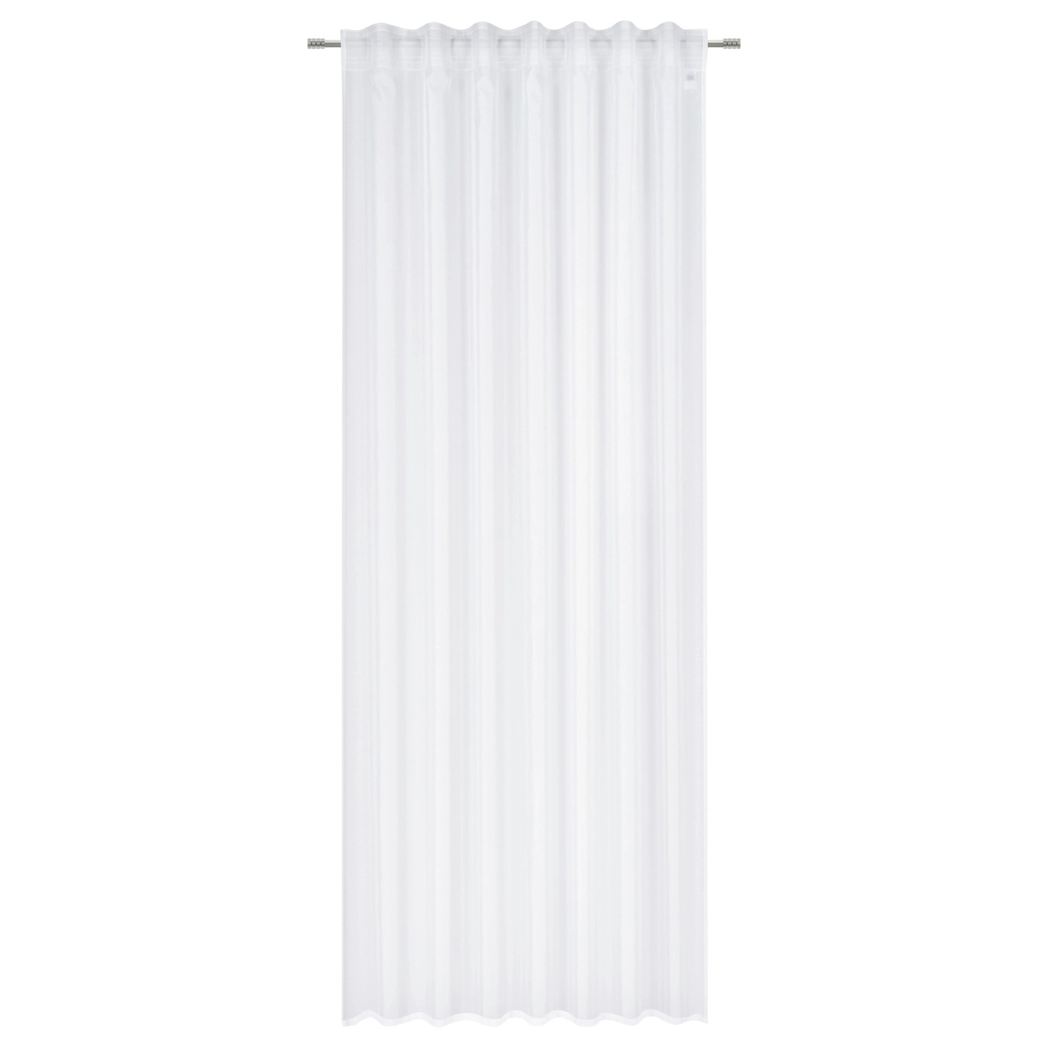 Premium Living Kombivorhang Leo in Transparent, 2 Stk.