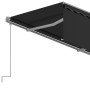 vidaXL Markise Manuell Einziehbar mit Rollo 4x3 m Anthrazit 3069419_5