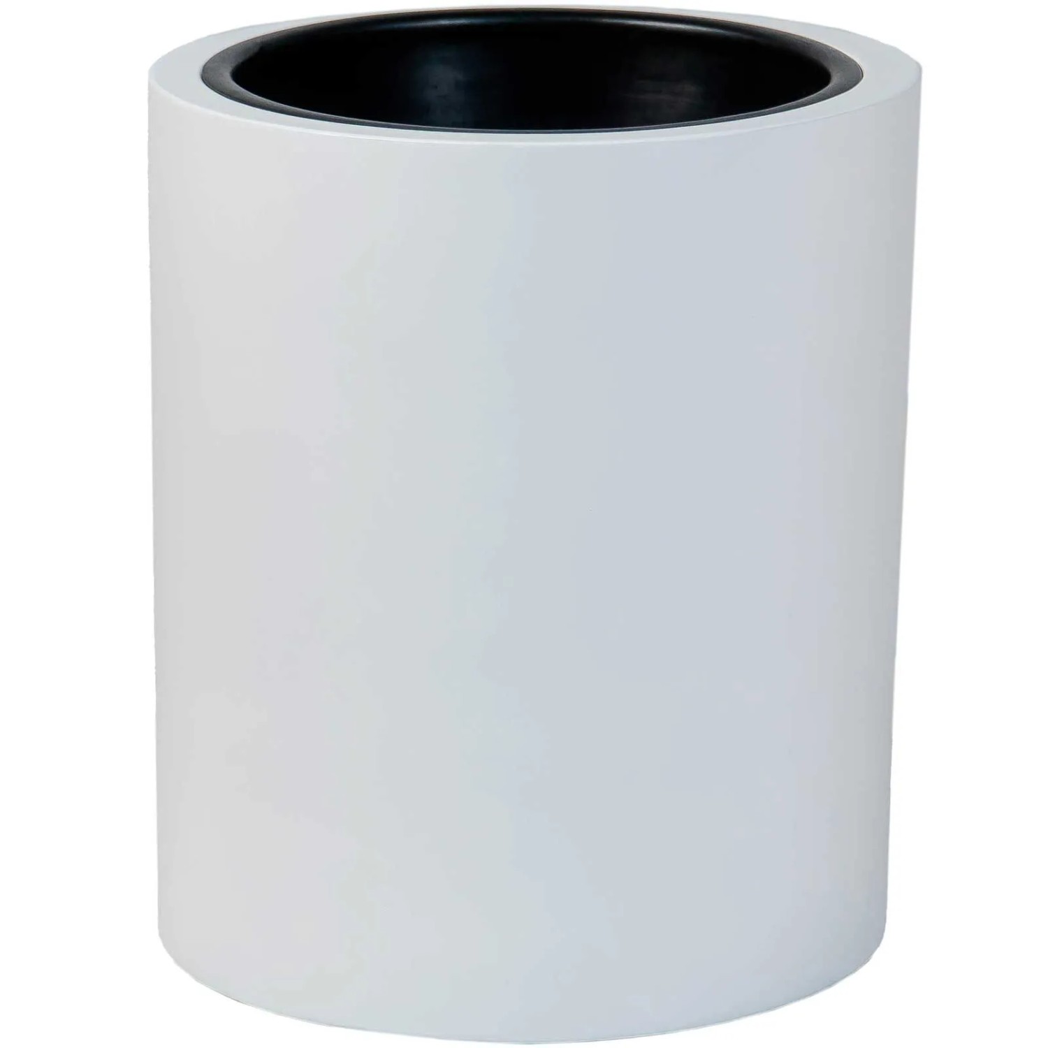 Vivanno Pflanzkübel Estra 35 cm x 35 cm x 40 cm Weiß