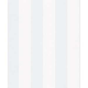 Marburg Vliestapete Hailey Nov mit Streifen in Weiß und Blau.