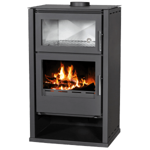 Victoria Kaminofen Modena F mit Backfach mit 11,53 kW