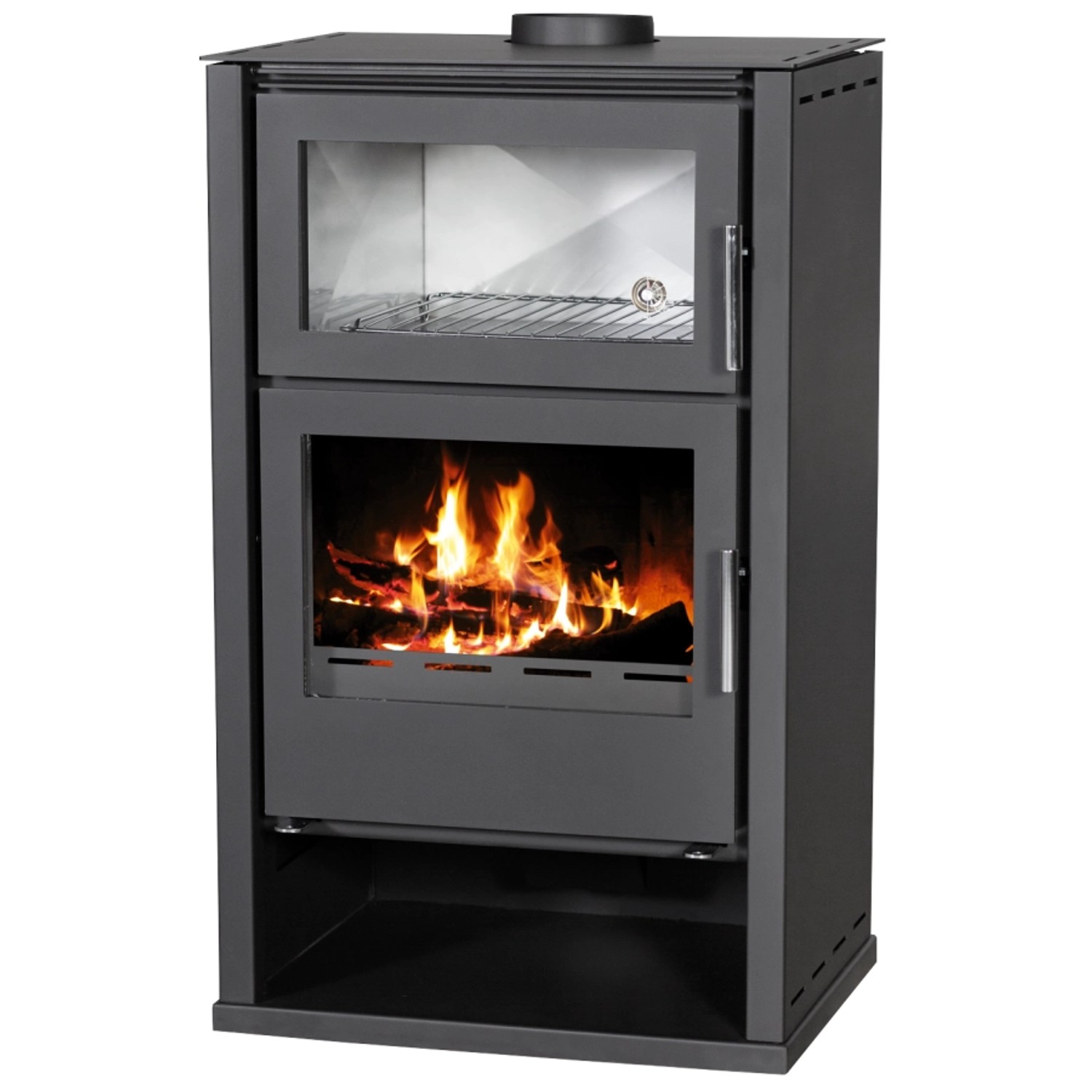 Victoria Kaminofen Modena F mit Backfach mit 11,53 kW günstig online kaufen