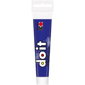 Marabu Craft Pain Do It Pflaume, 36ml Tube, seidenmatte Acrylfarbe für DIY-Projekte.