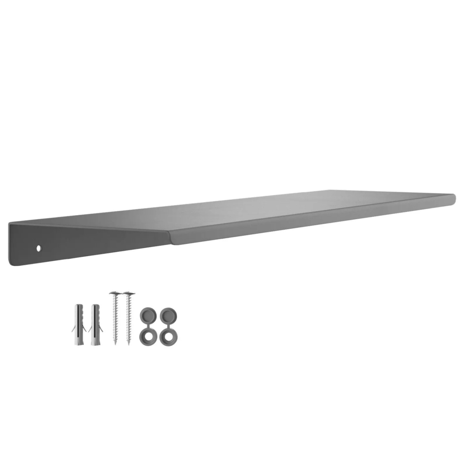 SOTECH Design Wandregal HOVER-V 450 x 130 x 30 mm Anthrazit für Wandmontage günstig online kaufen