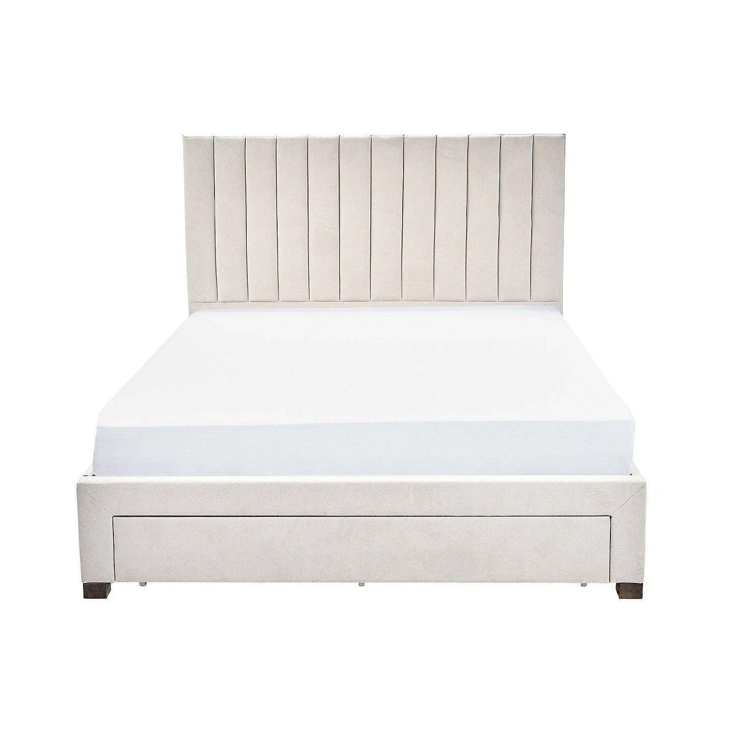Vente-unique Bettrahmen Liako Beige 154 cm