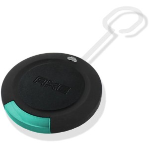 Axe Auto Lufterfrischer 3D Hanging AirFresh Collision Leather&Cookies, rund, schwarz mit Aufhänger.