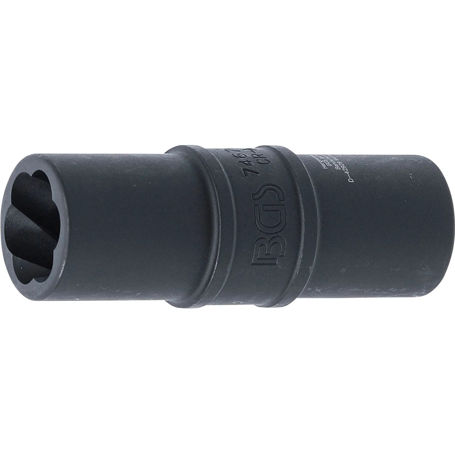 BGS Kraft Spezial Schraubenausdreh Wendeeinsatz 17 Mm 12 5 Mm  1 2 Zoll  7467 17