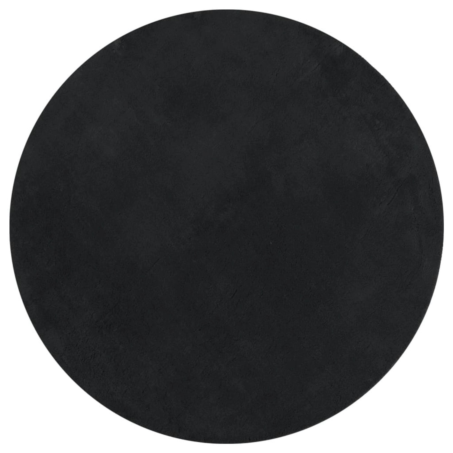 vidaXL Teppich Huarte Kurzflor Weich Und Waschbar Schwarz  100 Cm 1931318 günstig online kaufen