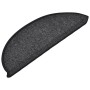 Anthrazitfarbene VidaXL Stufenmatte, 56x17 cm, für mehr Sicherheit und Komfort auf Treppen.