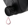 Detailaufnahme: Schwarze Einhell Gartenpumpe GC-GP 6538 mit rotem Tropfen-Symbol.