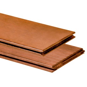 GartenLand Bambus Terrassendielen, naturgeölt, mit Nut und Feder für einfache Verlegung.