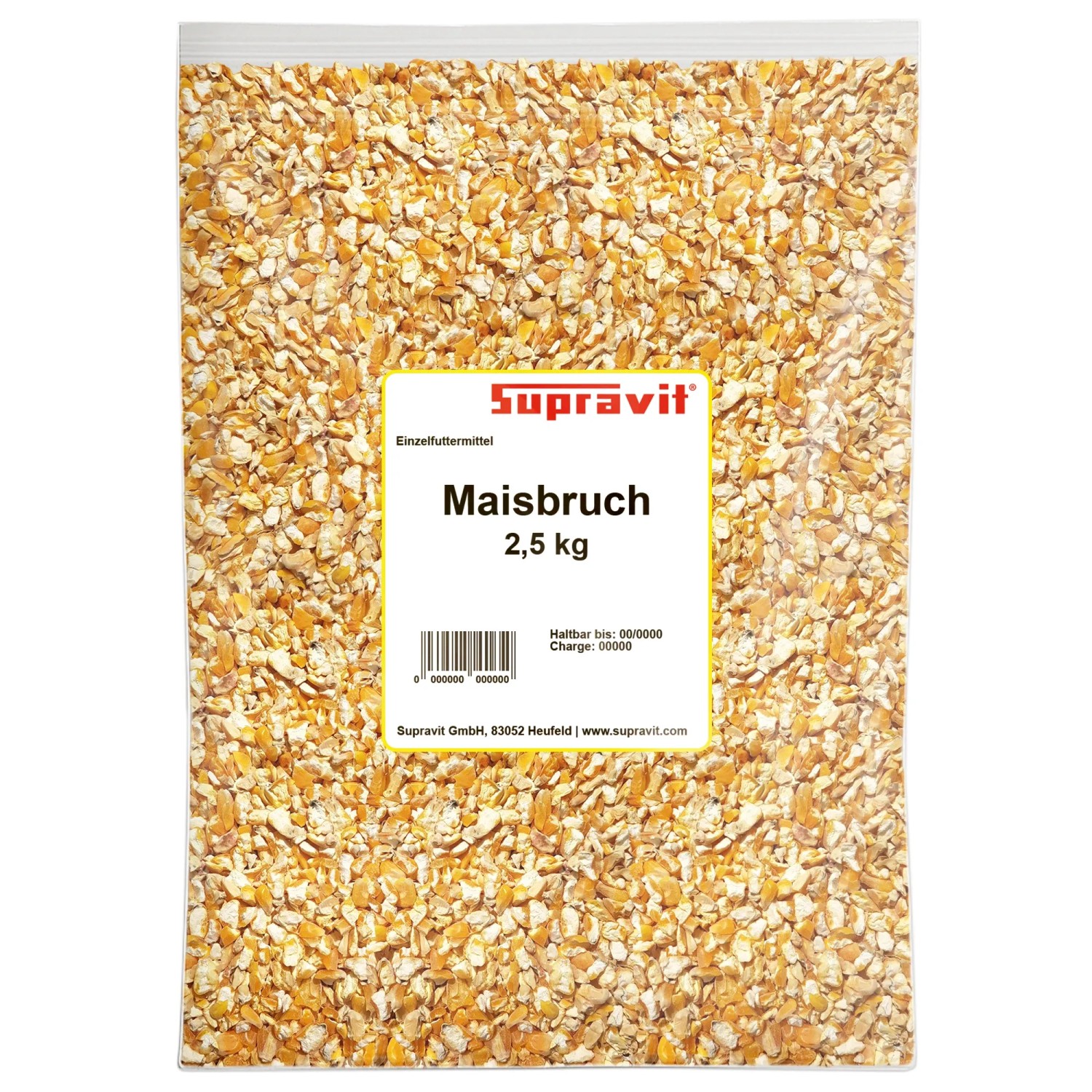 Supravit Maisbruch Hühnerfutter Mais als Einzelfutter oder Mischfutter