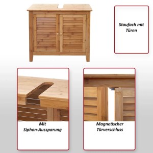 MCW Waschbeckenunterschrank B18 60x67x30cm