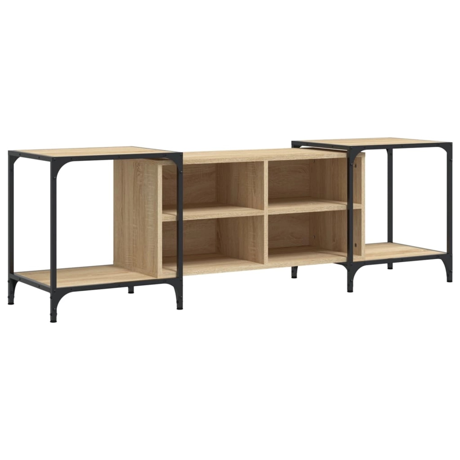 VidaXL TV-Schrank Sonoma-Eiche 153x37x50 cm Holzwerkstoff günstig online kaufen