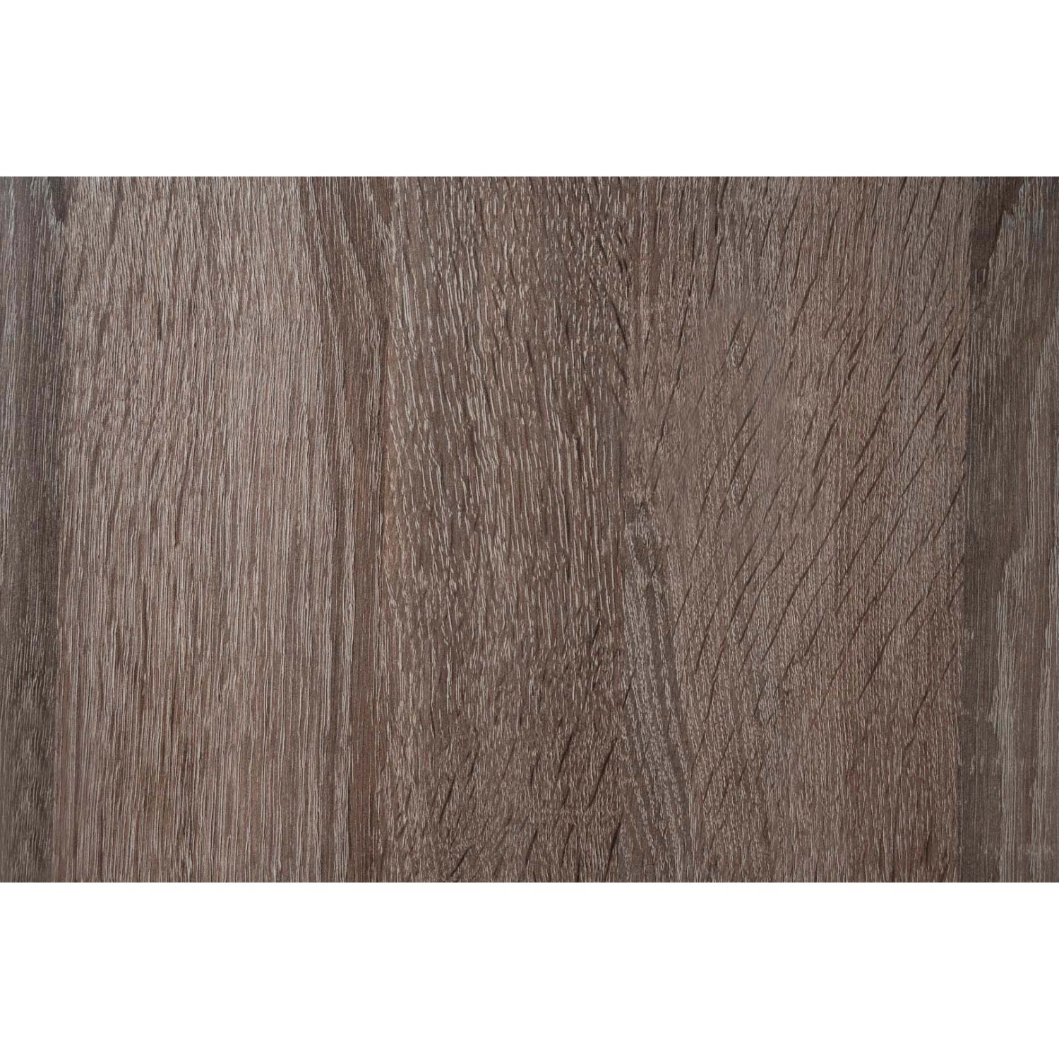 Detailaufnahme der Eiche York Nachbildung Arbeitsplatte der Respekta Küchenzeile.