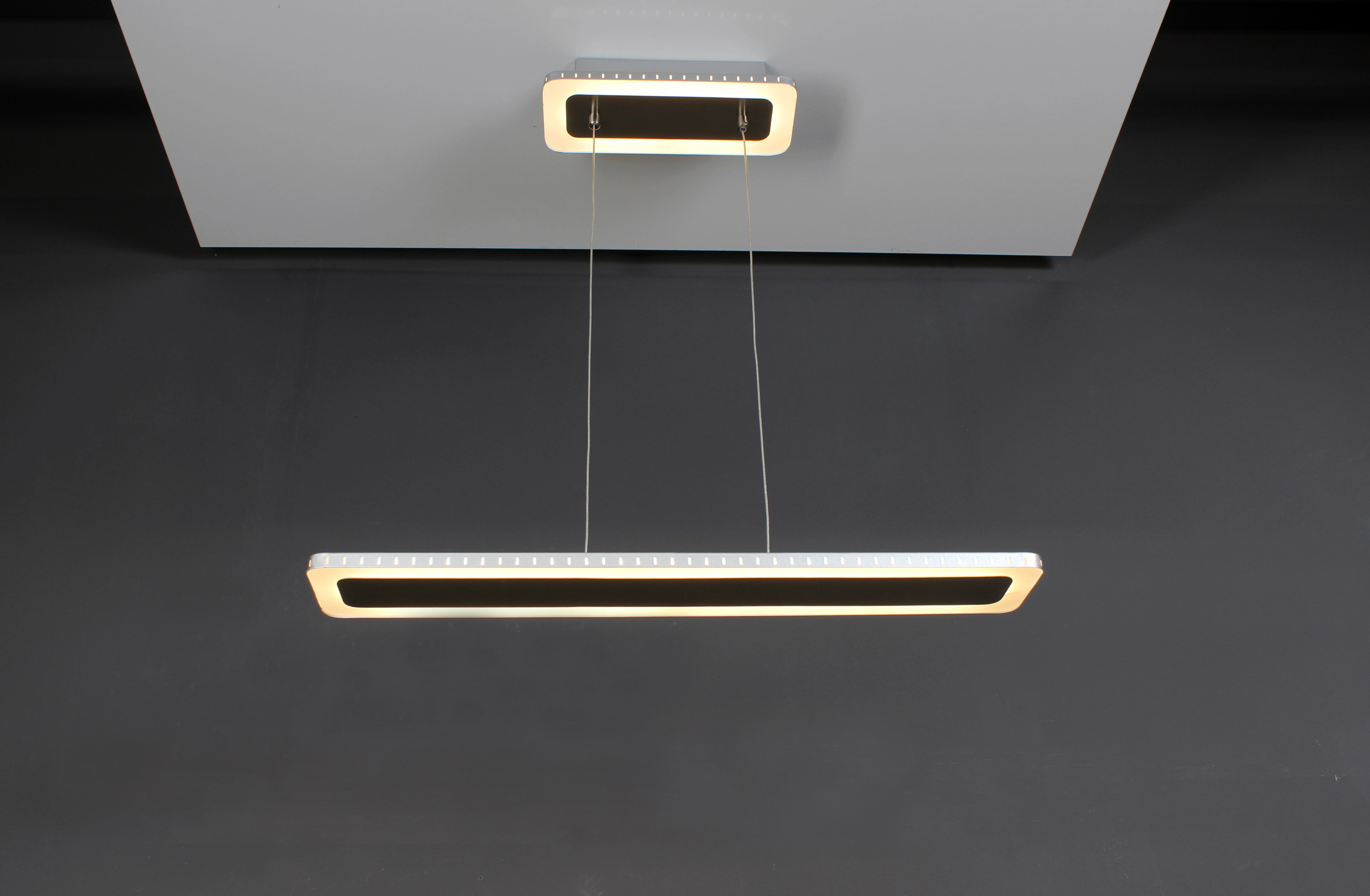 Design cm Solaris OBI Luce LED-Pendelleuchte cm Silber bei x 12 kaufen 70 1-flammig