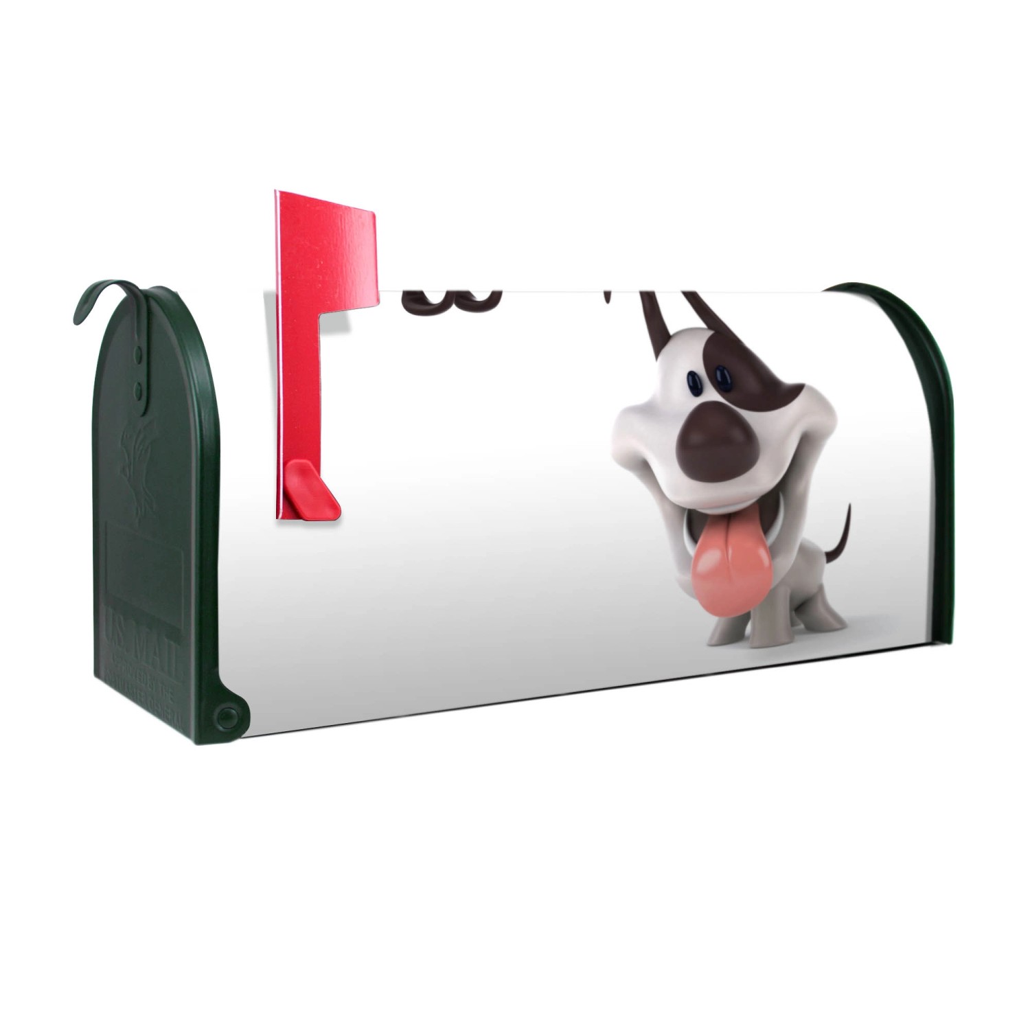 Banjado Amerikanischer Briefkasten Grün 48x22x16cm US Mailbox Letterbox Pos günstig online kaufen