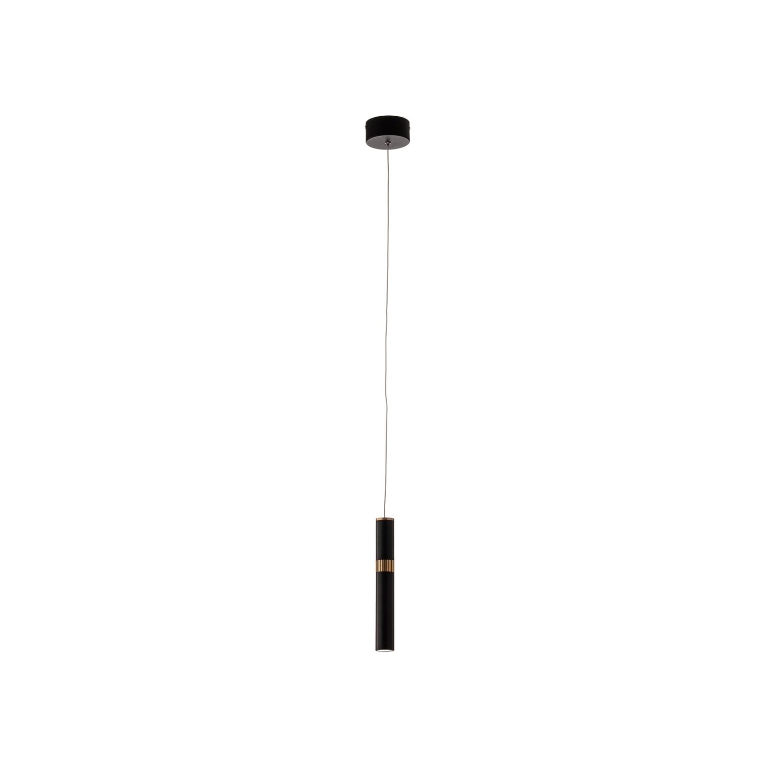 Lucande LED Bjarko 9648001 Modern in Schwarz aus Metall 1-flammig Küchenleu günstig online kaufen