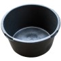Schwarzes Intergarden Springbrunnenbecken, 66cm, aus Kunststoff.