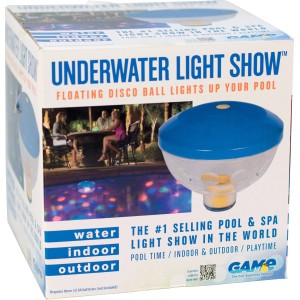 Summer Fun LED Unterwassershow im Karton. Flexible Poolbeleuchtung mit Lichteffekten.