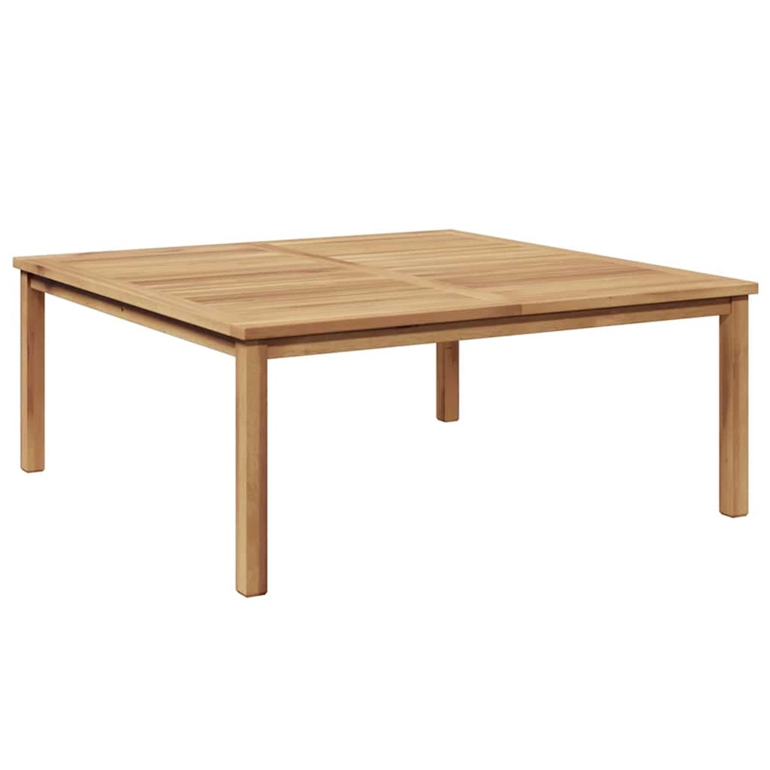 vidaXL Couchtisch Braun 110 x 110 x 45 cm Teak-Massivholz 42002300 günstig online kaufen