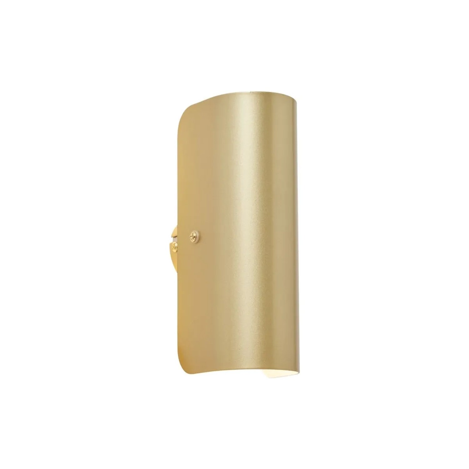 QAZQA Moderne Wandleuchte Gold 2-flammig Gotthard