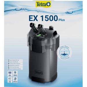 Tetra EX 1500 Plus Außenfilter-Komplettset für Aquarien von 300-600L.