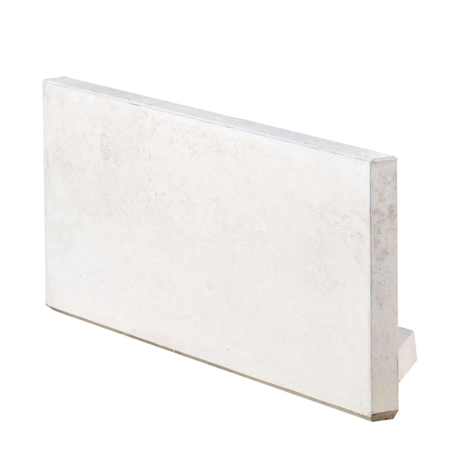Diephaus L-Stein Ecke aus Sichtbeton, 40x100x30x5 cm, grau, für Einfassungen und Mauersysteme.