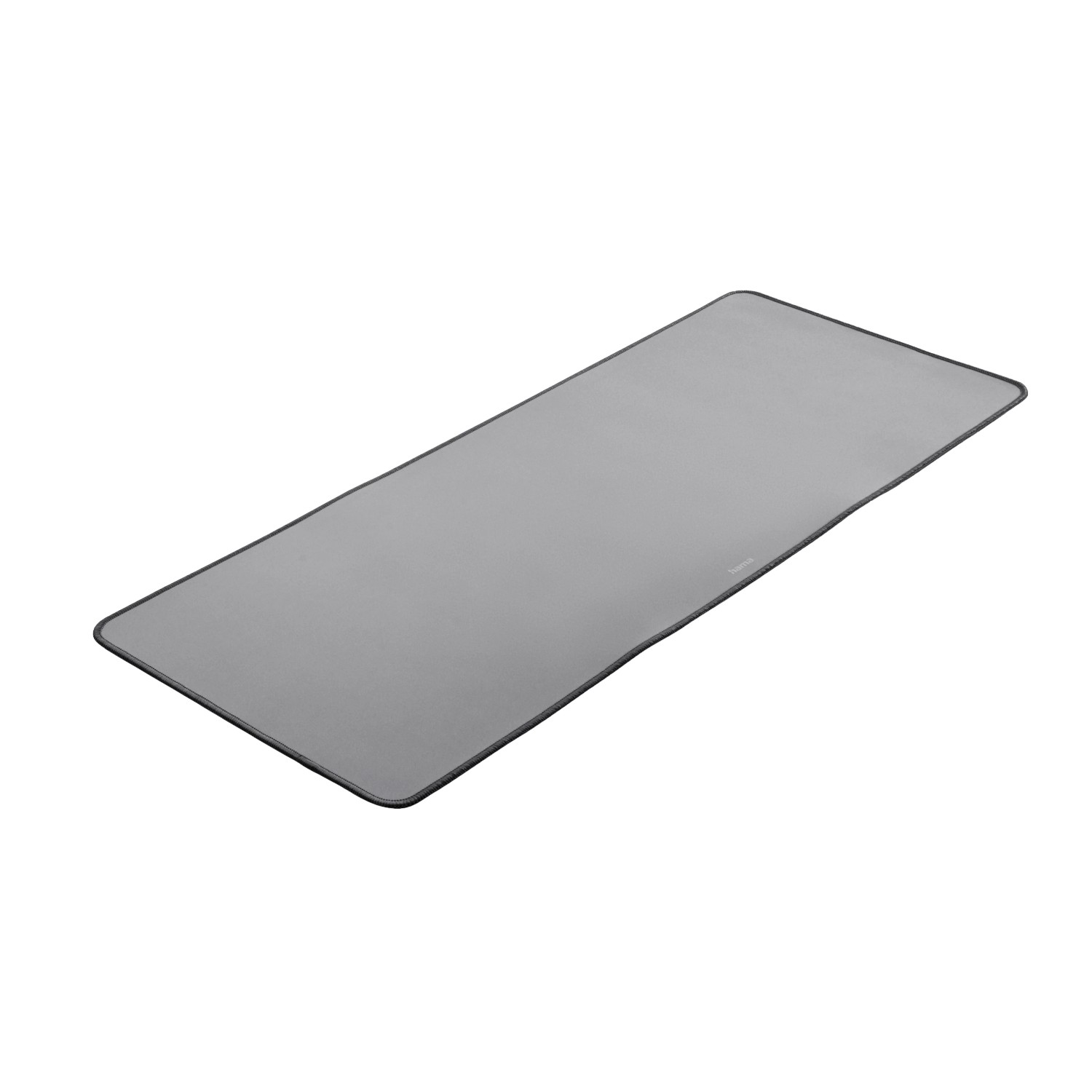 Graues Hama Mauspad Business XL (70x30 cm) für komfortable Maussteuerung am PC.