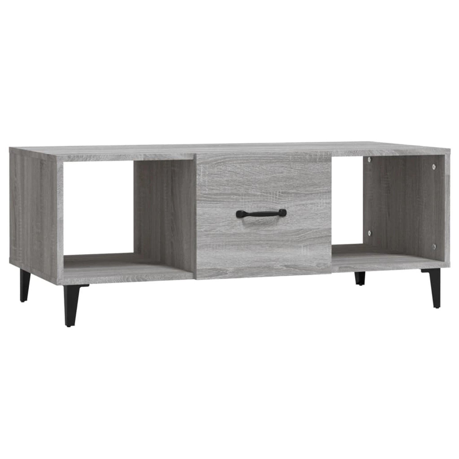 vidaXL Couchtisch Grau Sonoma 102x50x40 cm Holzwerkstoff Modell 1 günstig online kaufen