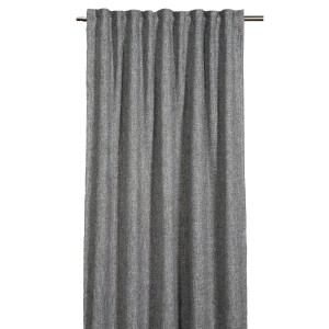 Sehlbach Fertigschal Multiband Dimout Polarfleece, silbergrau, 130x245 cm, verdunkelnd.