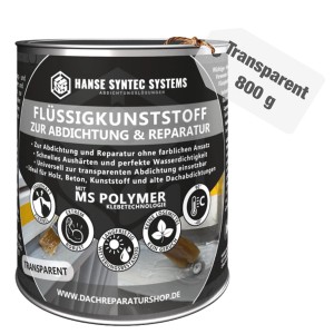 HSS Flüssigkunststoff Transparent 800 g