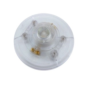 Transparenter Orion Lightstyle Fußschalter für Lampen, 2/3-polig.