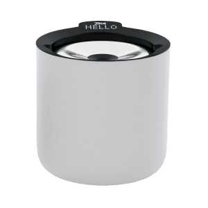 Zeus Smart Trinkbrunnen Oasis Plus, grau, 6 l. Moderner Hundenapf mit App-Steuerung.