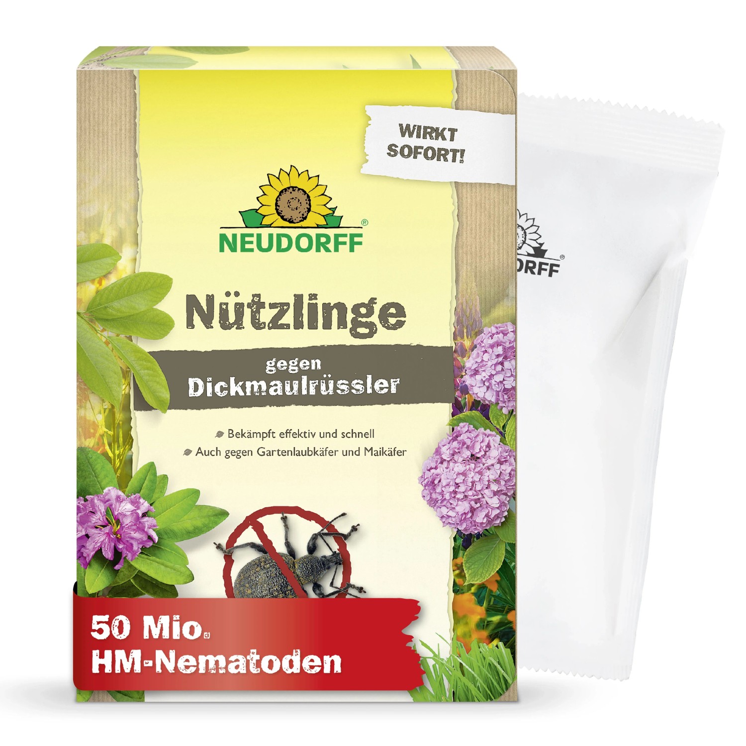 Neudorff Bestellkarte Nützlinge Gegen Dickmaulrüssler 100 m²