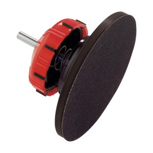 LUX flexibler Haftschleifteller 125 mm für Bohrmaschine, Zubehör für Winkelschleifer.