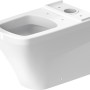 Weißes Duravit Stand-WC DuraStyle, 63 cm, Tiefspüler, Vario-Abgang. Ohne Spülkasten/Sitz.