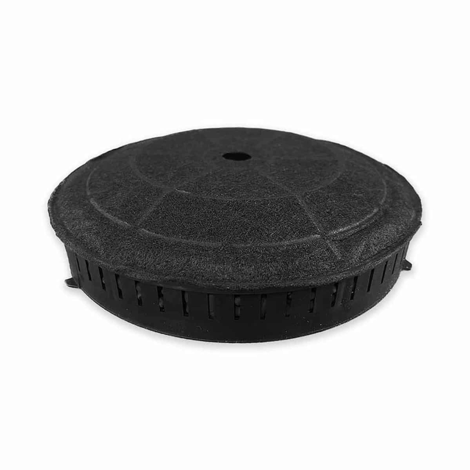 AIR2GO Aktivkohlefilter (2 Stk.) als Ersatz für Ikea Dunstabzugshaube, rund, schwarz.