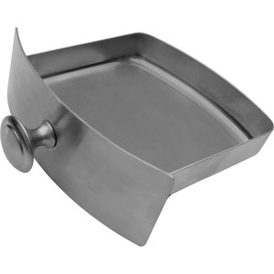 Jamestown Fettauffangschale aus Edelstahl für Darron Tischgrill.