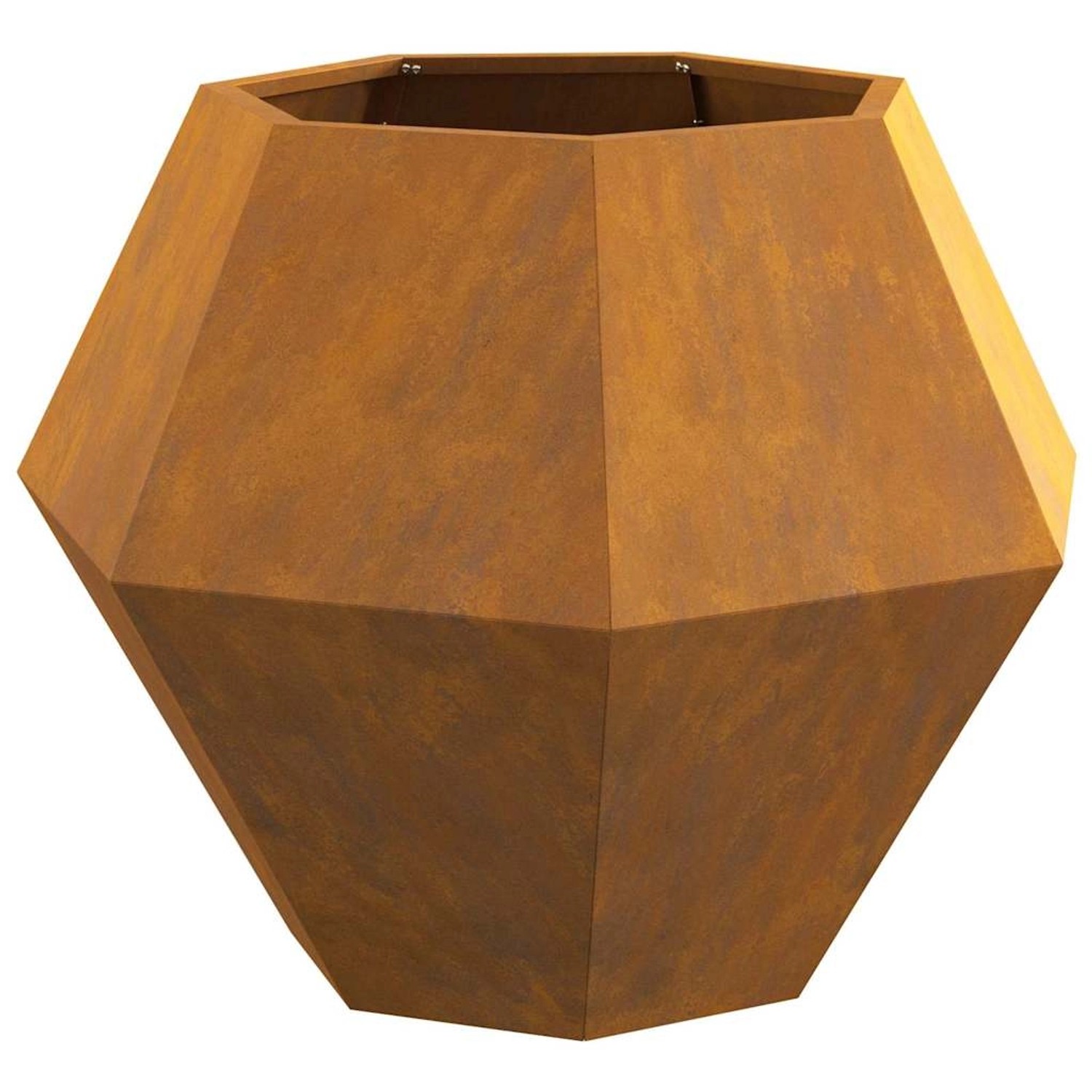 vidaXL Pflanzkübel 2 Stk Rostig 75 x 75 x 60 cm Wetterfeststahl 884051 günstig online kaufen