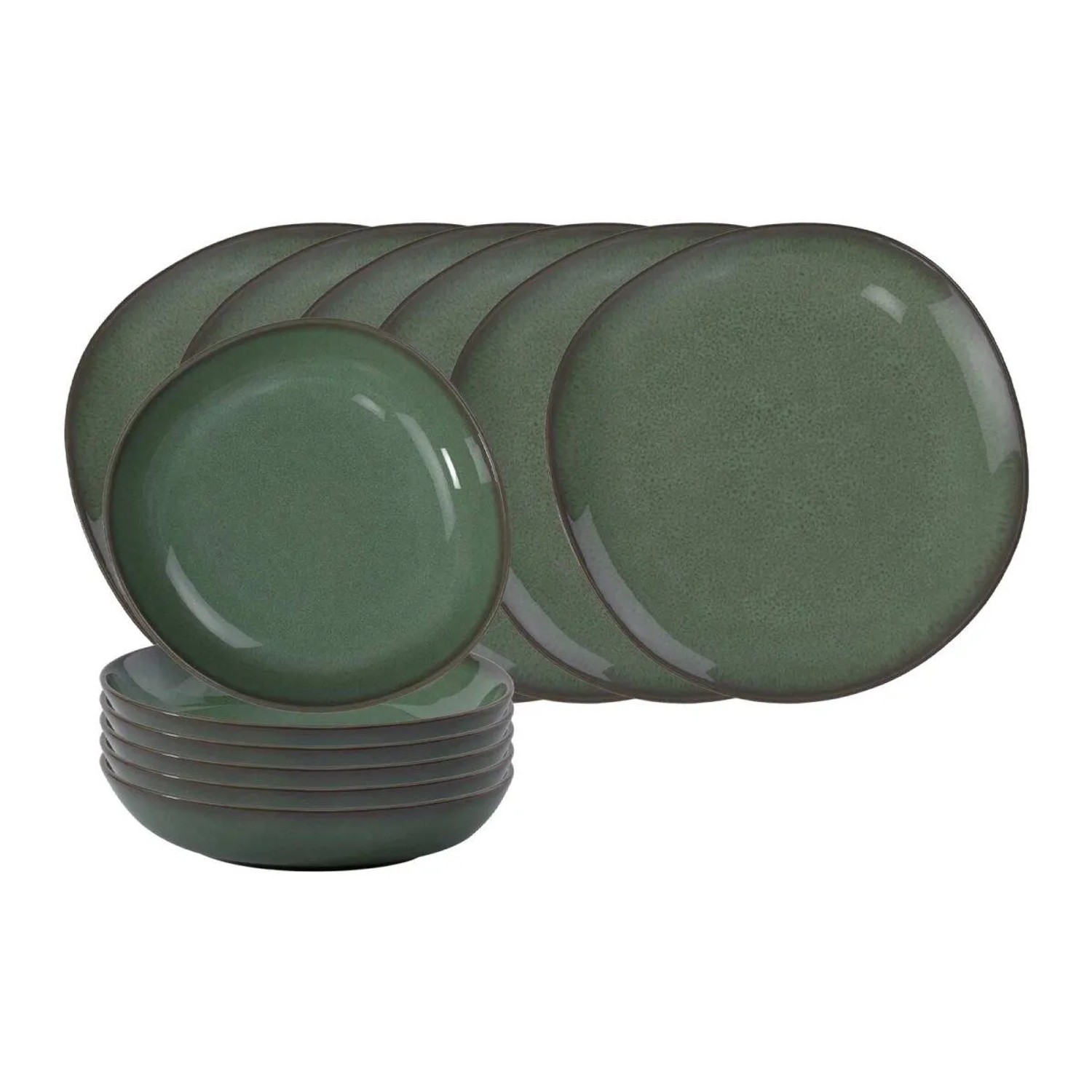 Like. By Villeroy & Boch Lave Tafel-Set 12-teilig Vert