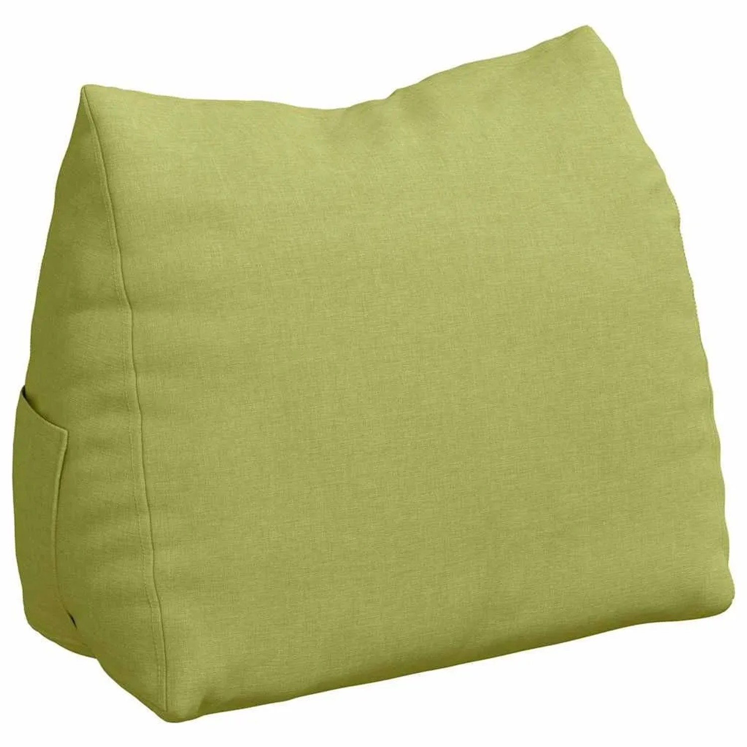 vidaXL Rückenkissen Hellgrün 45 x 20 x 35 cm Stoff 42015012