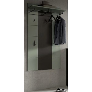 Inn.Furn Garderobenpaneel in Salbei und Grau 80 x 141 cm Cooper