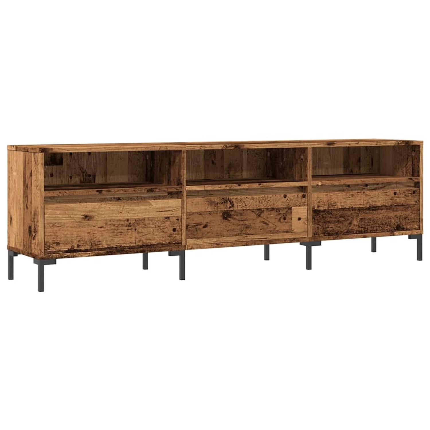 vidaXL TV-Schrank Altholz-Optik 150x30x44,5 cm Holzwerkstoff 857189 günstig online kaufen
