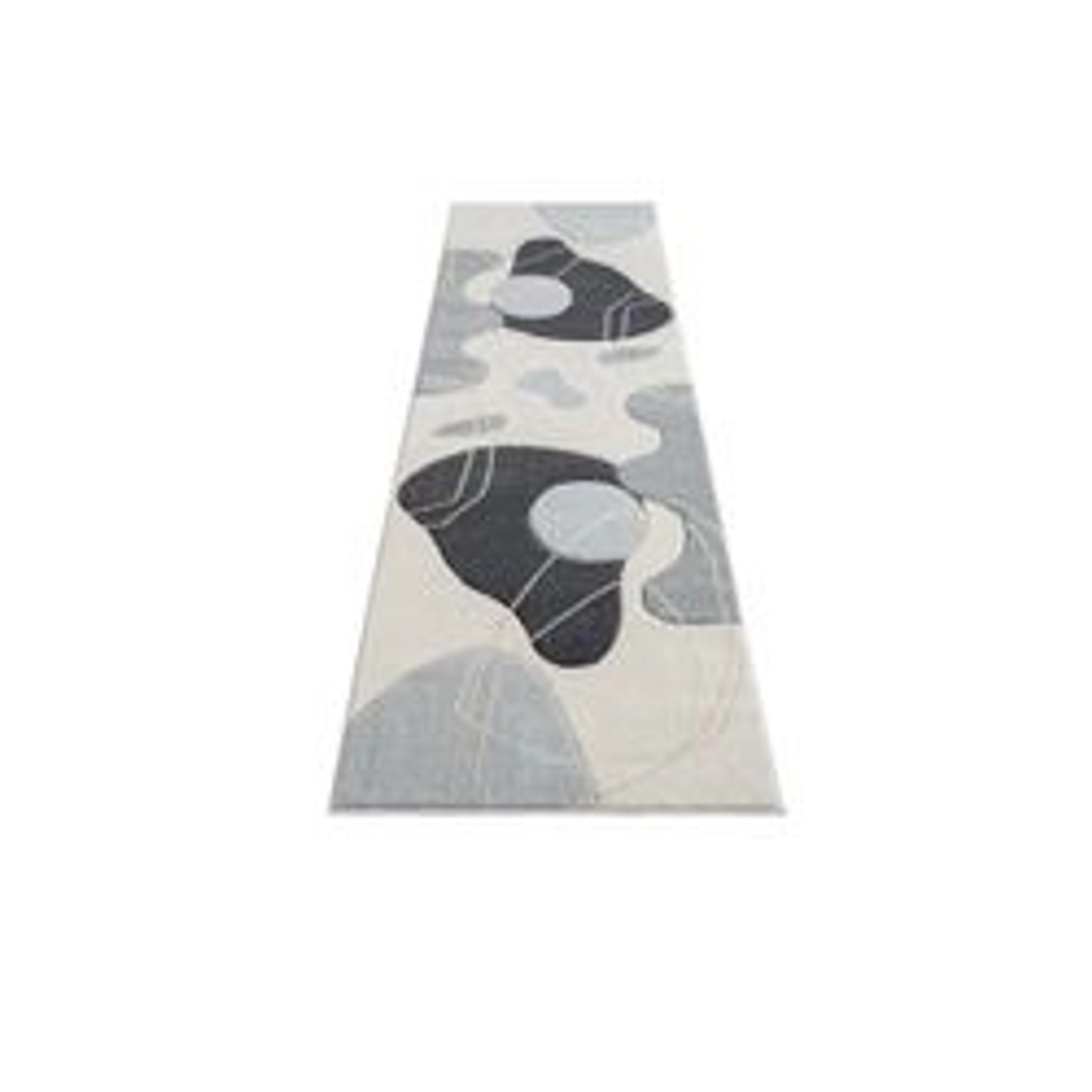 payé Teppich Bonita 58 Kurzflor 80x300 cm Grey günstig online kaufen