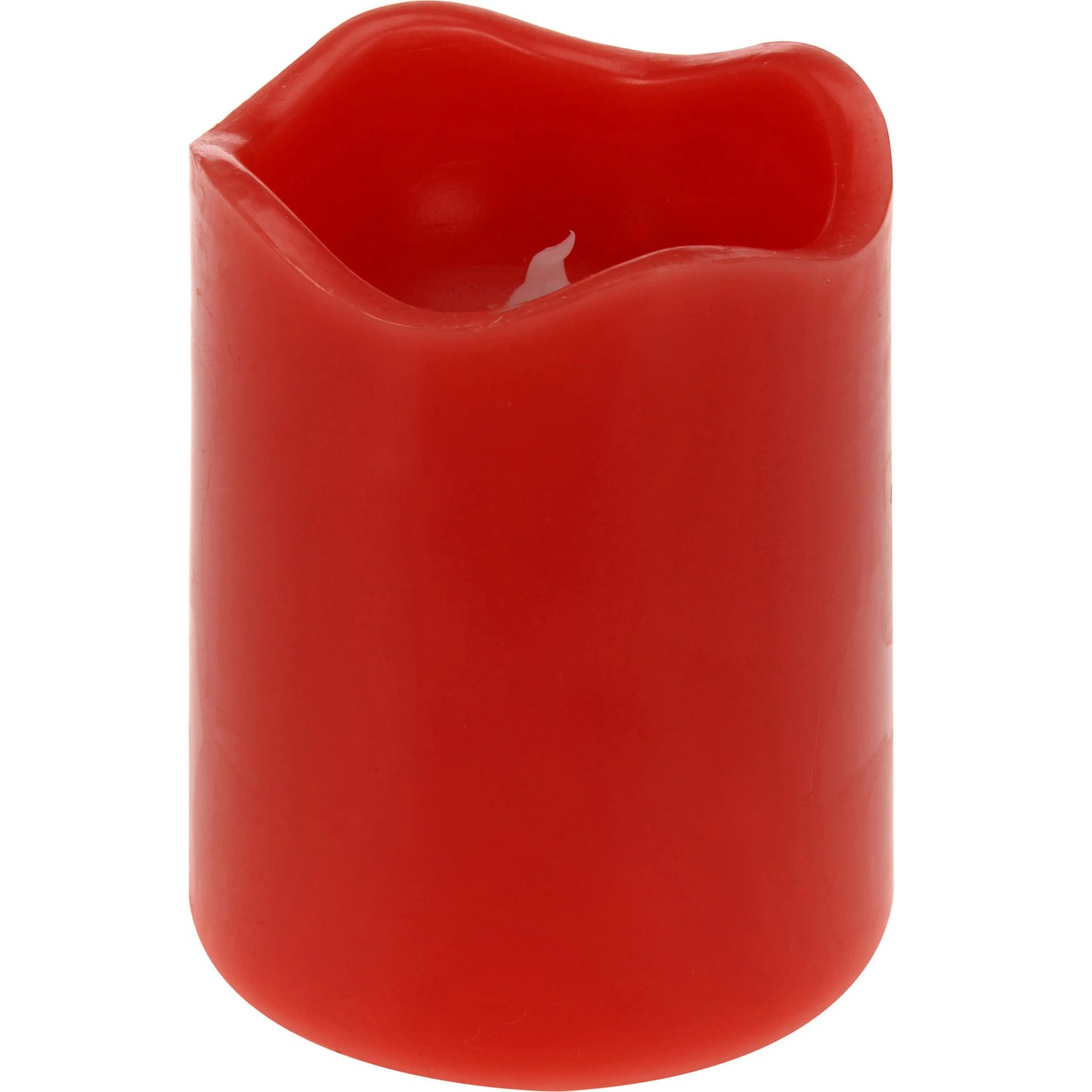 LED Kerze 9 cm Rot kaufen bei OBI